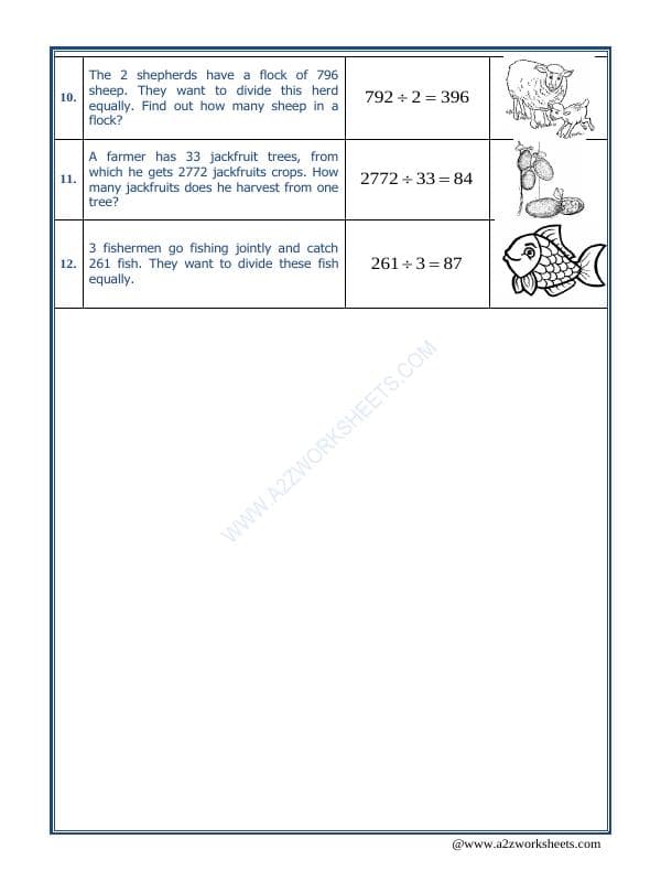 A2ZWorksheets:Maths-Division-Let's Practice Division-05