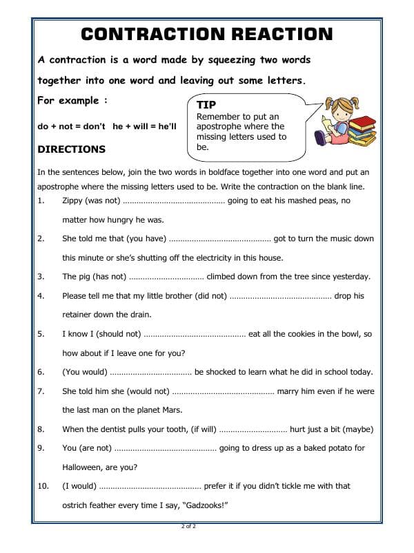 A2ZWorksheets:English-Grammar-Let's Practice Apostrophe-03