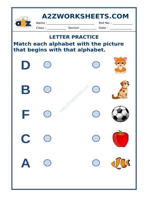 A2ZWorksheets:English-Recognition-Match The Letter With The Picture-08