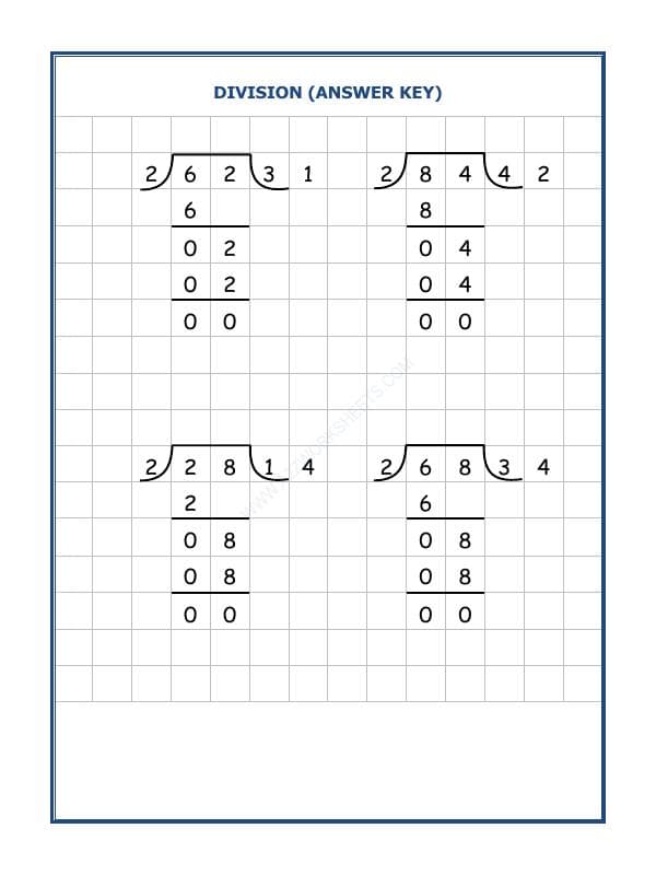 A2ZWorksheets:Maths-Division-Division By 2 - 3