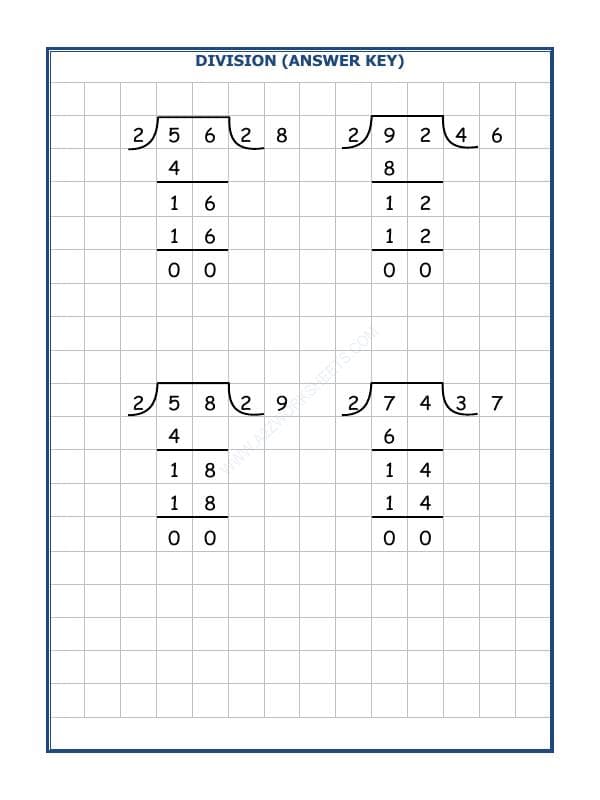A2ZWorksheets:Maths-Division-Division By 2 - 8