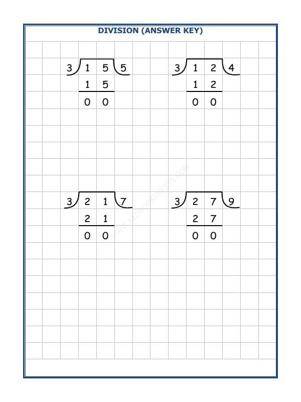 A2ZWorksheets:Maths-Division-Division By 3 - 2