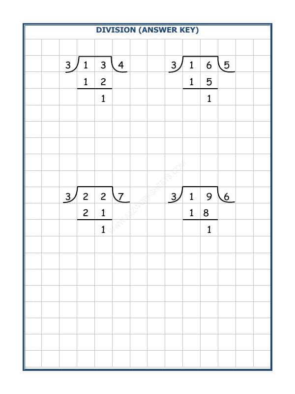 A2ZWorksheets:Maths-Division-Division By 3 - 7