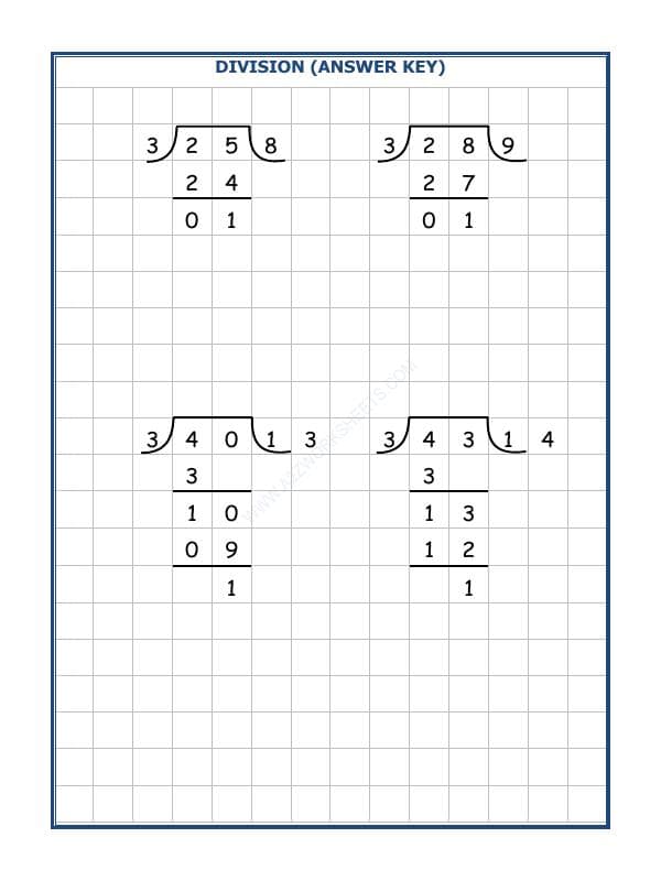 A2ZWorksheets:Maths-Division-Division By 3 - 8