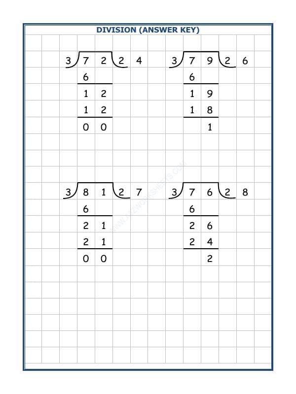 A2ZWorksheets:Maths-Division-Division By 3 - 11