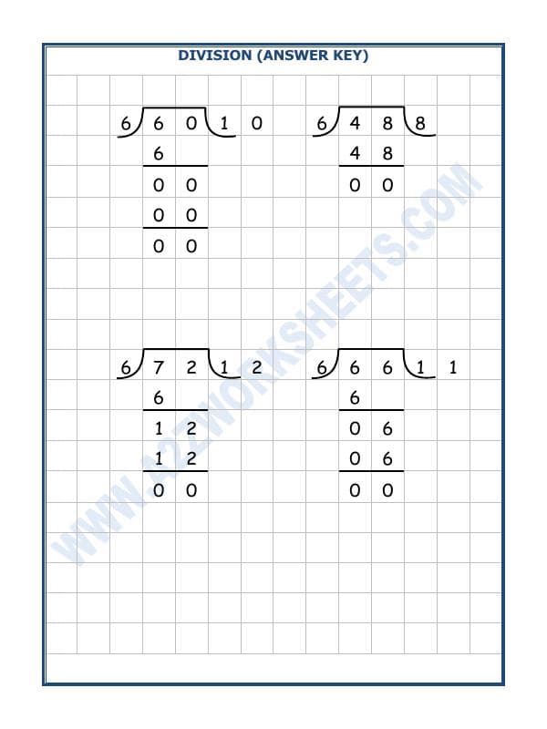 A2ZWorksheets:Maths-Division-Division By 6 - 2