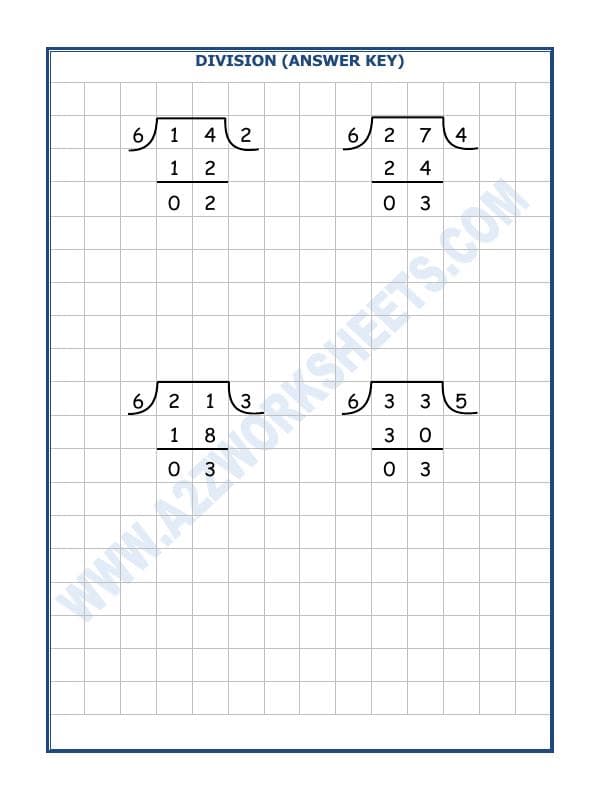 A2ZWorksheets:Maths-Division-Division By 6 - 11