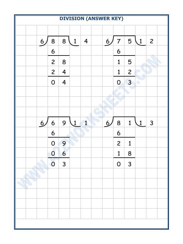 A2ZWorksheets:Maths-Division-Division By 6 - 13