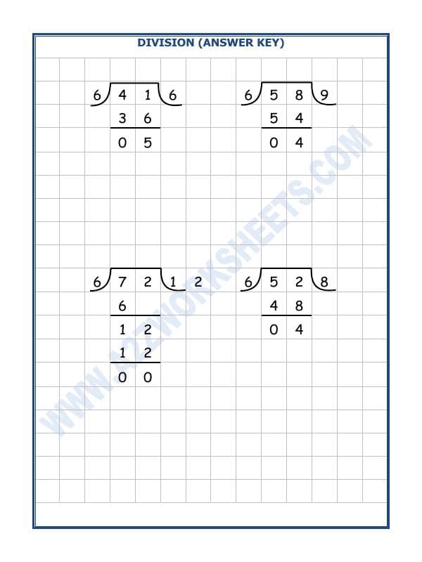 A2ZWorksheets:Maths-Division-Division By 6 - 15