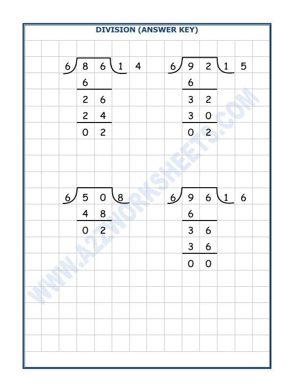A2ZWorksheets:Maths-Division-Division By 6 - 19
