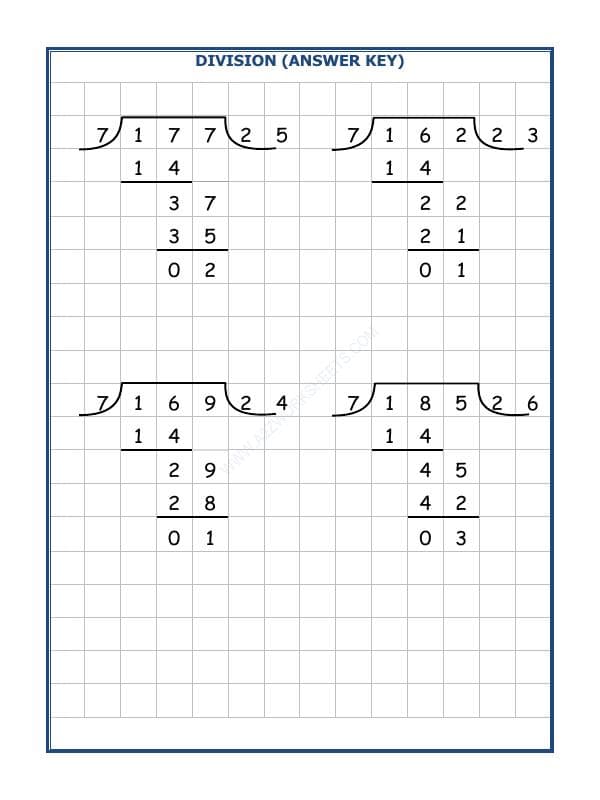 A2ZWorksheets:Maths-Division-Division By 7 - 35