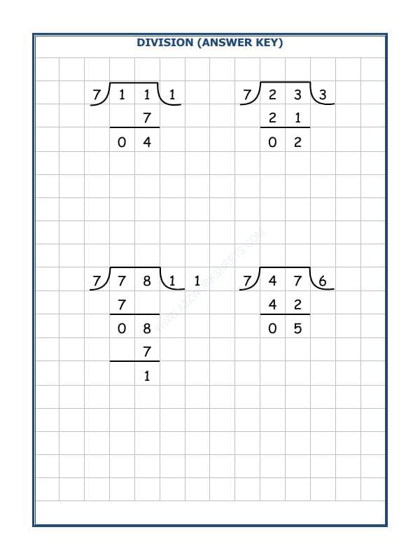 A2ZWorksheets:Maths-Division-Division By 7 - 39