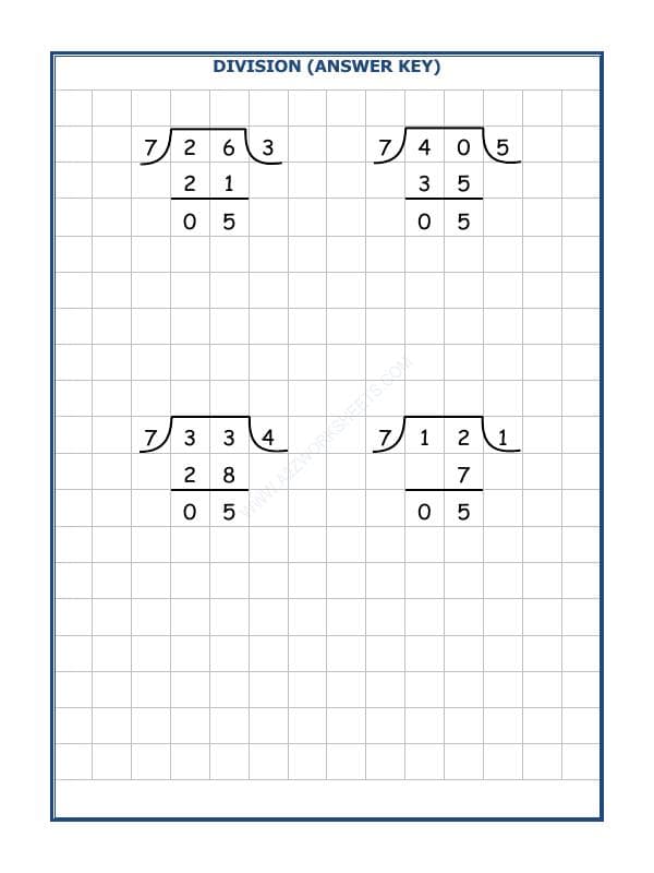 A2ZWorksheets:Maths-Division-Division By 7 - 41