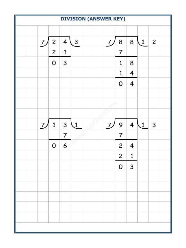 A2ZWorksheets:Maths-Division-Division By 7 - 43