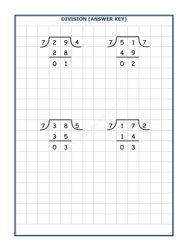 A2ZWorksheets:Maths-Division-Division By 7 - 49