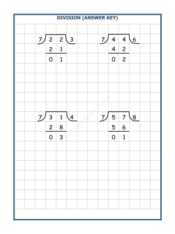 A2ZWorksheets:Maths-Division-Division By 7 - 51