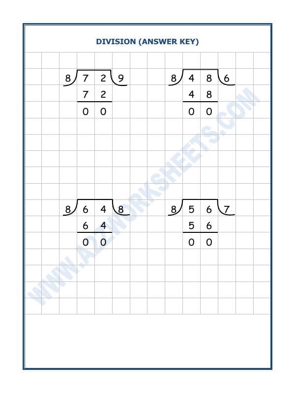 A2ZWorksheets:Maths-Division-Division By 8 - 1