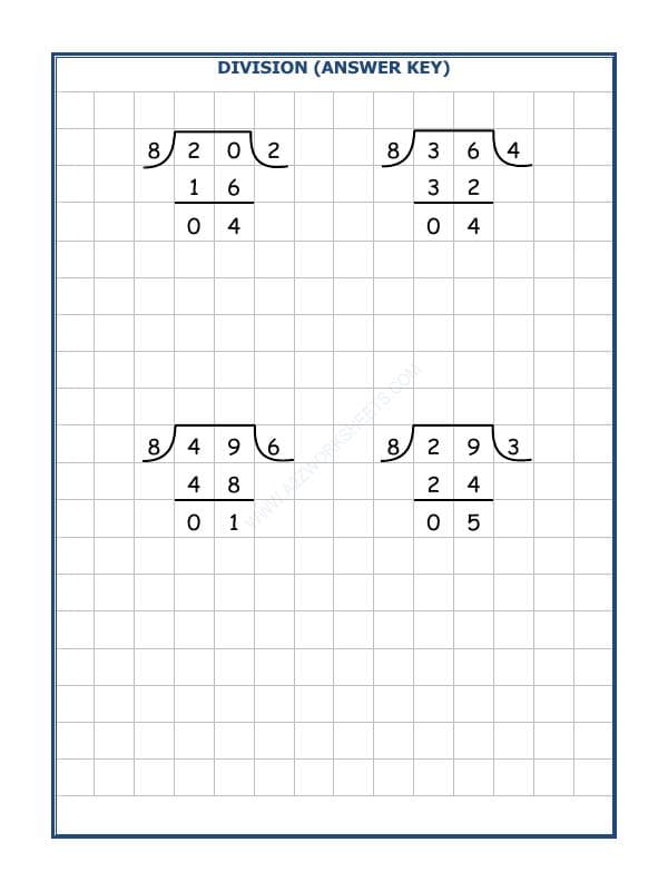 A2ZWorksheets:Maths-Division-Division By 8 - 5