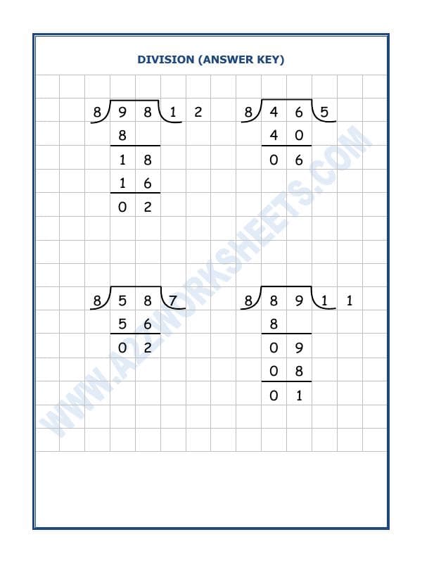 A2ZWorksheets:Maths-Division-Division By 8 - 7