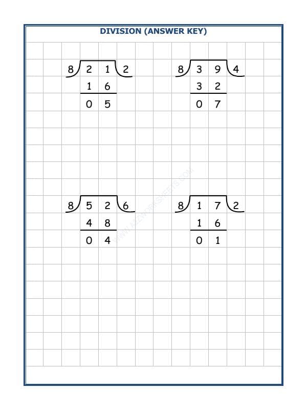 A2ZWorksheets:Maths-Division-Division By 8 - 8