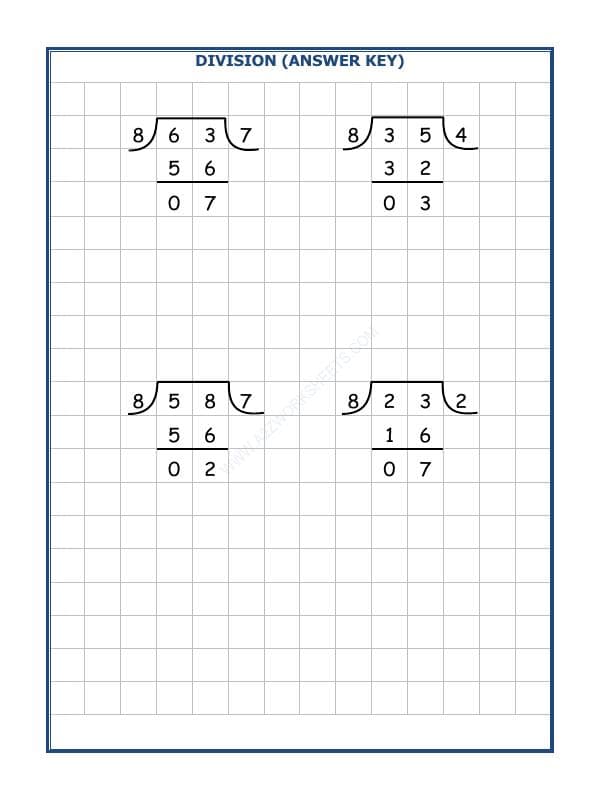 A2ZWorksheets:Maths-Division-Division By 8 - 14
