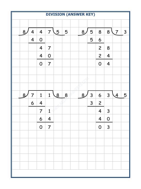 A2ZWorksheets:Maths-Division-Division By 8 - 23