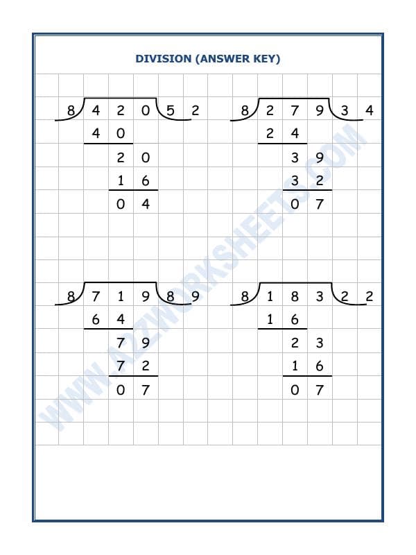 A2ZWorksheets:Maths-Division-Division By 8 - 29
