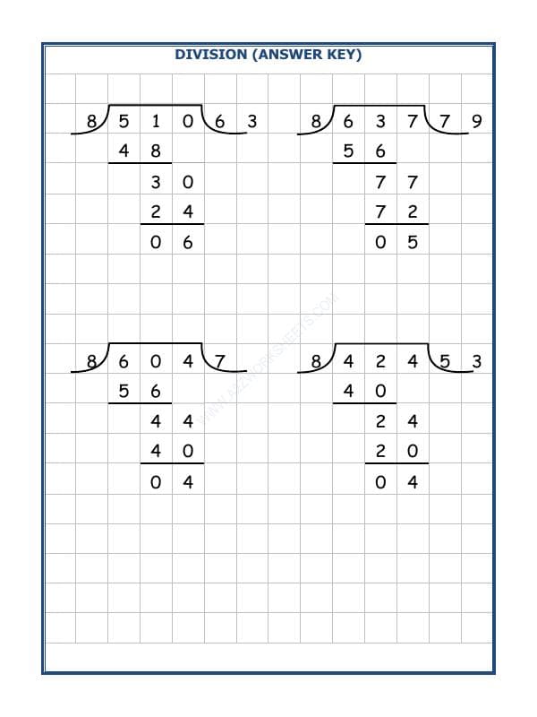 A2ZWorksheets:Maths-Division-Division By 8 - 30