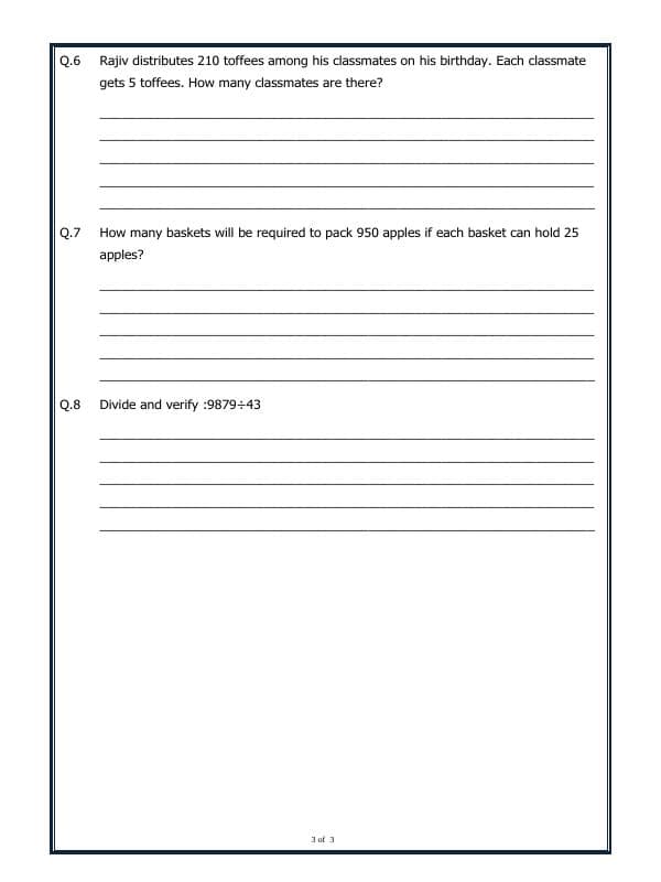 A2ZWorksheets:Maths-Division-Division