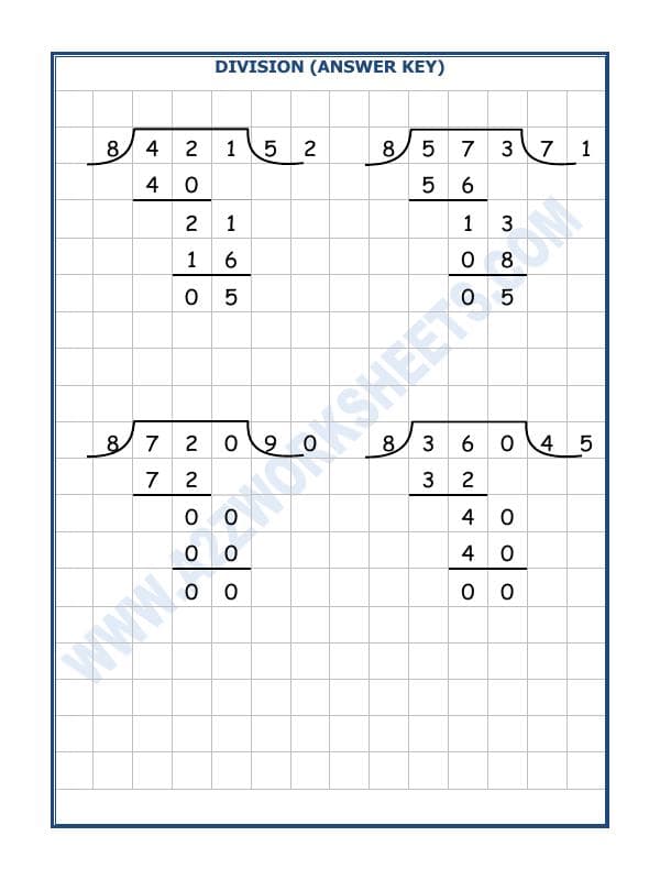 A2ZWorksheets:Maths-Division-Division By 8 - 45