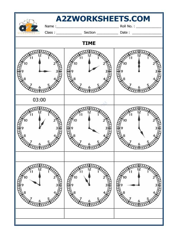 Tell The Time - 02
