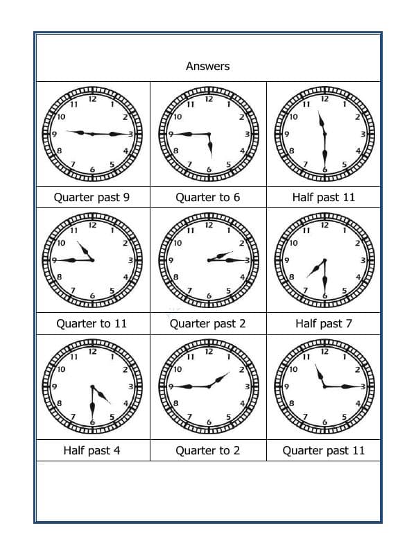 A2ZWorksheets:Maths-Measurement-Draw The Time - 17