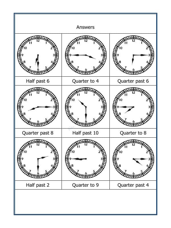 A2ZWorksheets:Maths-Measurement-Draw The Time - 18