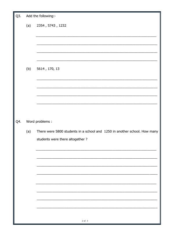 A2ZWorksheets:Maths-Addition-Addition