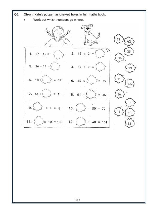 A2ZWorksheets:Maths-Division-Division