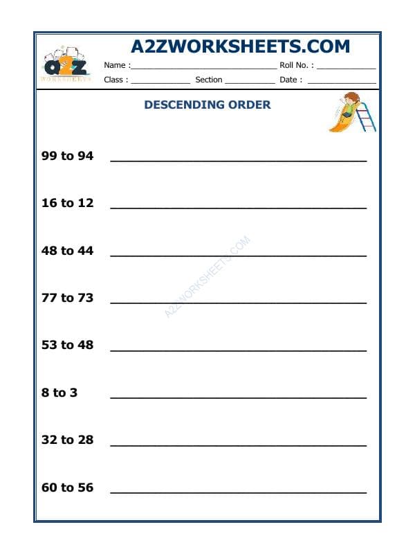 Descending Order-05