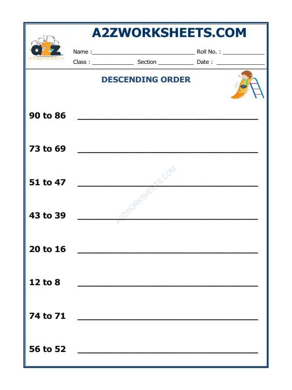 Descending Order-09