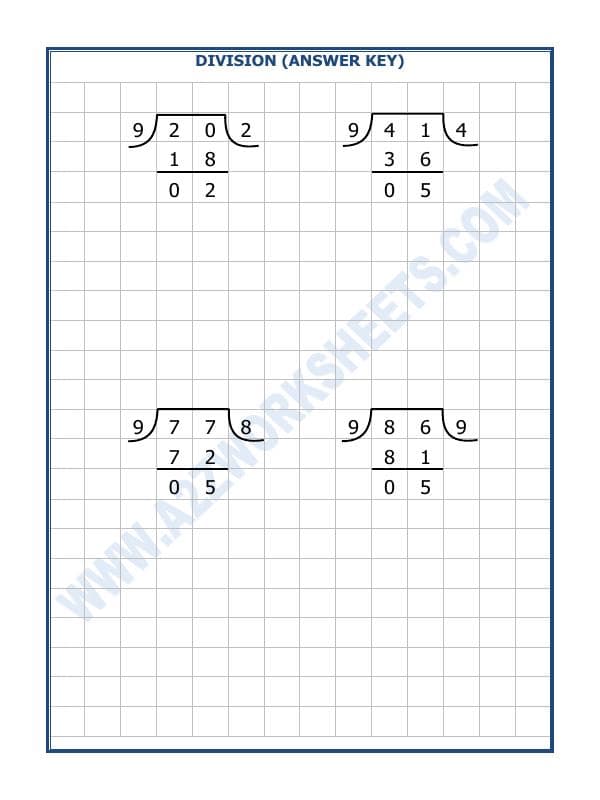 A2ZWorksheets:Maths-Division-Division By 9 - 6
