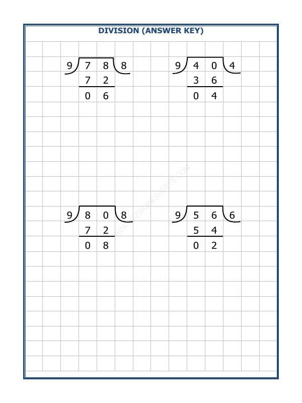 A2ZWorksheets:Maths-Division-Division By 9 - 12