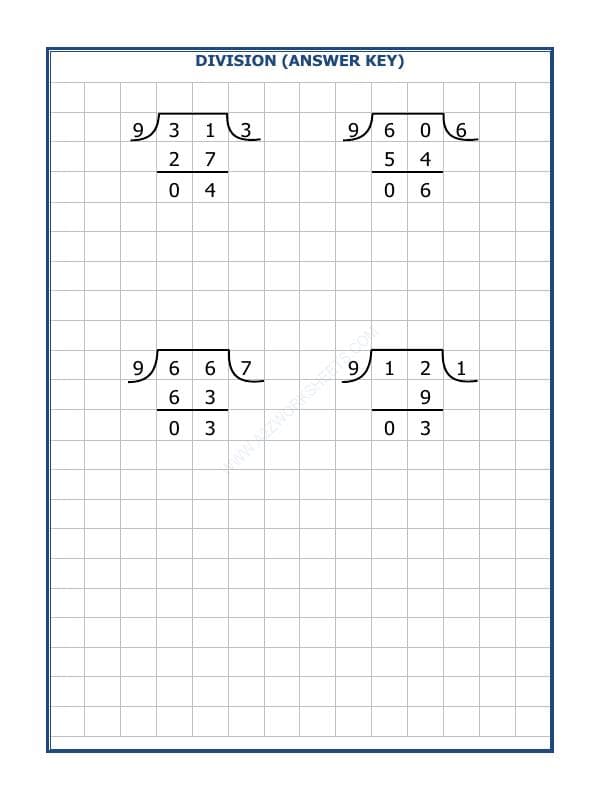 A2ZWorksheets:Maths-Division-Division By 9 - 17