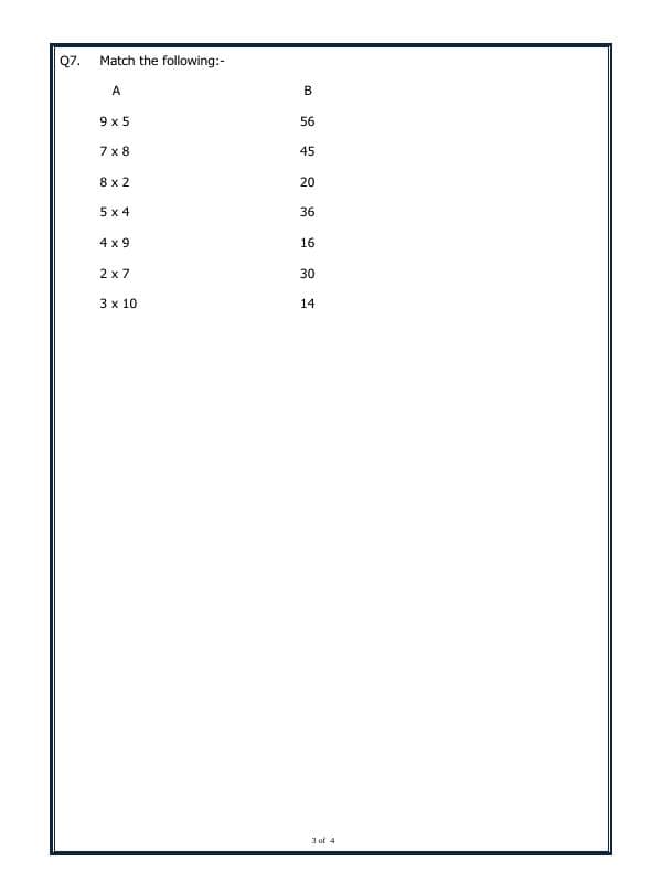 A2ZWorksheets:Maths-Multiplication-Multiplication