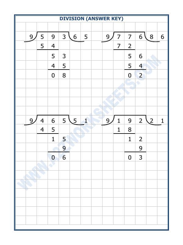 A2ZWorksheets:Maths-Division-Division By 9 - 21