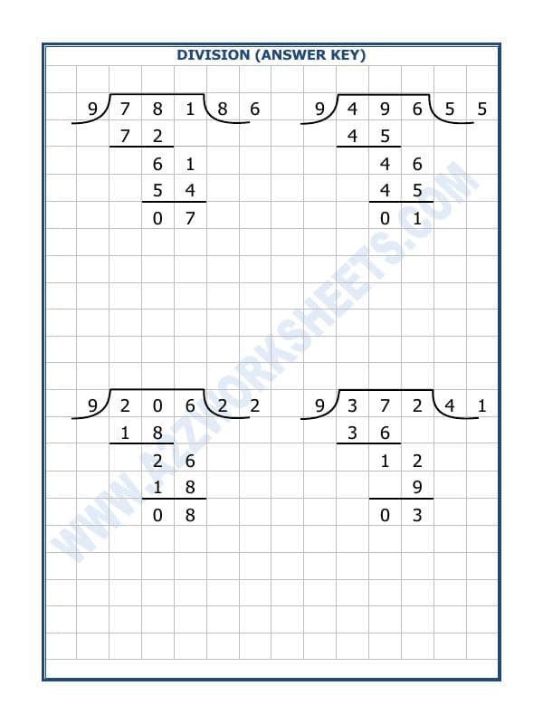 A2ZWorksheets:Maths-Division-Division By 9 - 23
