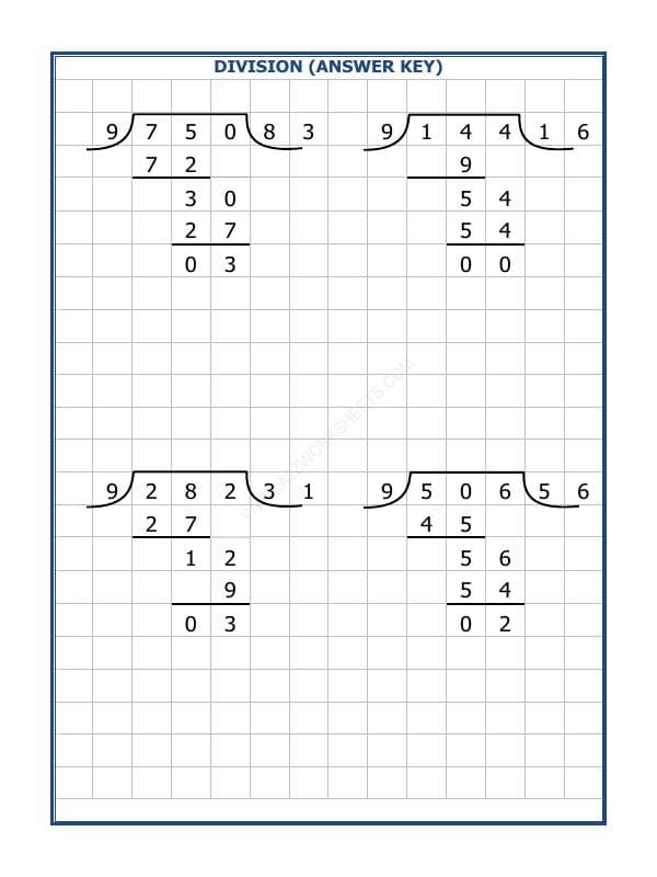 A2ZWorksheets:Maths-Division-Division By 9 - 27
