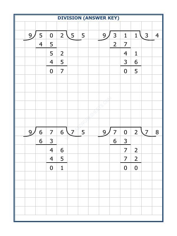 A2ZWorksheets:Maths-Division-Division By 9 - 31