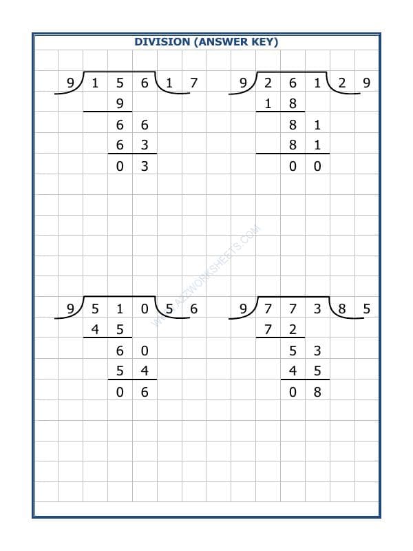 A2ZWorksheets:Maths-Division-Division By 9 - 32