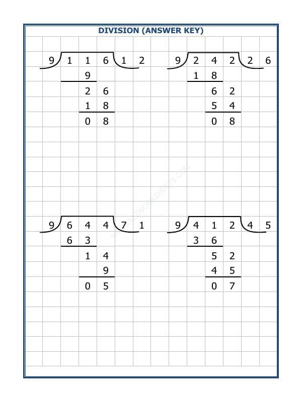 A2ZWorksheets:Maths-Division-Division By 9 - 35