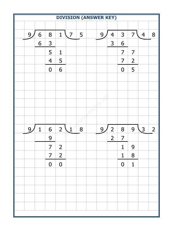 A2ZWorksheets:Maths-Division-Division By 9 - 36
