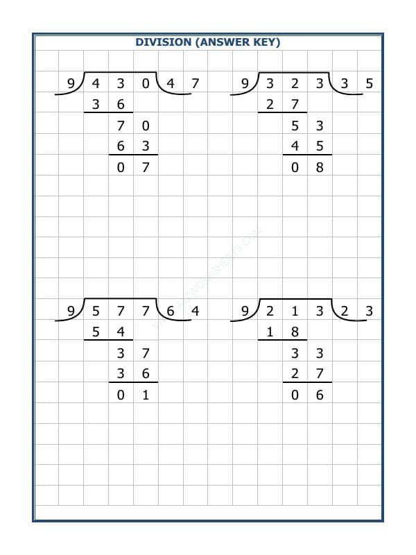 A2ZWorksheets:Maths-Division-Division By 9 - 40