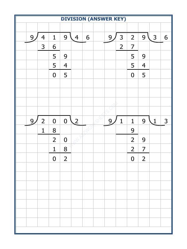 A2ZWorksheets:Maths-Division-Division By 9 - 47